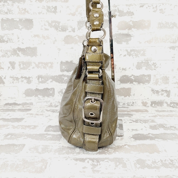 Coach Metallic Gold Shoulder Bag - Picture 6 of 13